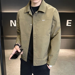 JK419-P802026春夏新品时尚舒适青年夹克百搭休闲外套,见家长穿搭女春夏图片