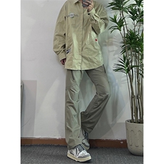 美式复古hiphop嘻哈冲锋裤潮牌，男装休闲裤，星座310A-4