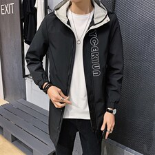 2026秋季大码风衣夹克加肥加大时尚外套109-J2169-P90.95，男装夹克，星座109