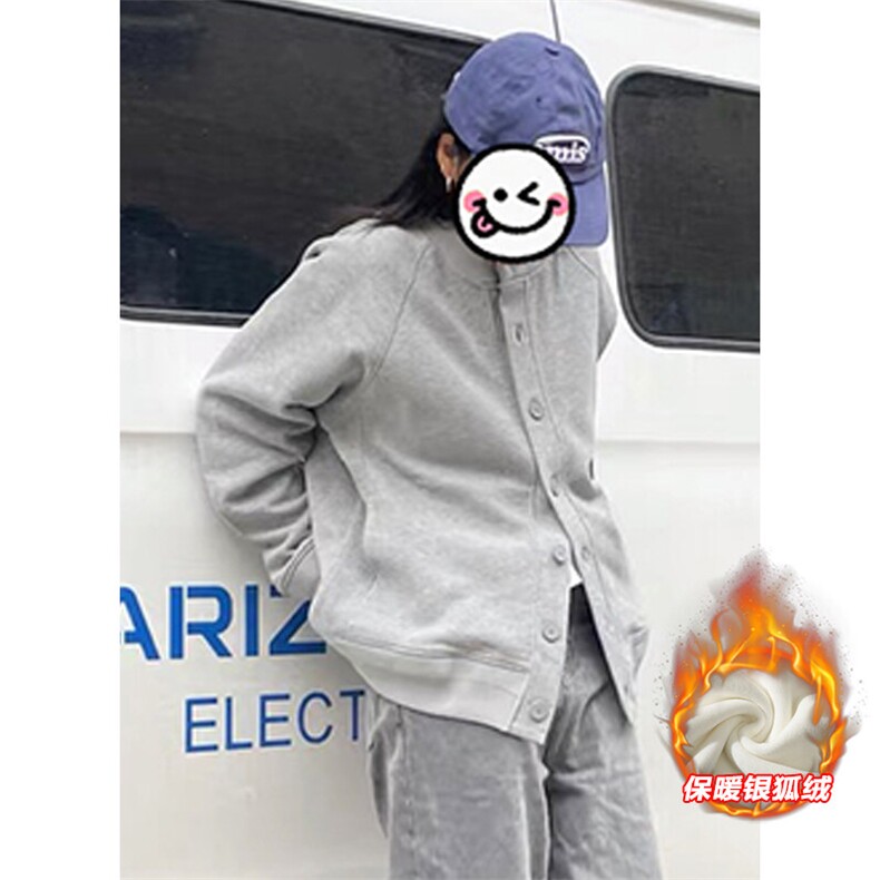 薄款改加绒特批P40无差价抖音保暖大码开衫外套男W2338J加绒,男装卫衣,电商A001-1