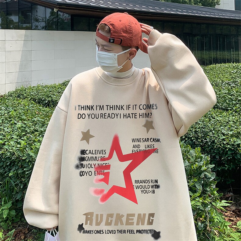 直播360克重磅美式印花卫衣Y208特P28同步供应华棉品质P38特,男装卫衣,电商A486