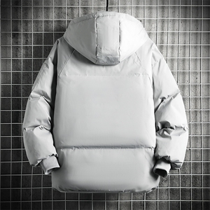 控128加绒面包服男大码羊羔毛衣男MY16279-P100图片
