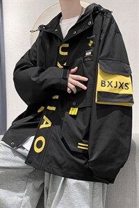 港风模特秋季高街潮流大口袋男士工装夹克外套JK77P95限128,男装夹克,电商A089-1