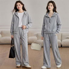 2026春装新款简约时尚休闲运动女装套装，女装套装/套裙，阿丹