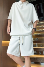 polo衫休闲大码情侣短袖套装T3520上衣26-DK8511裤子21【特价】，男装T恤，电商A007