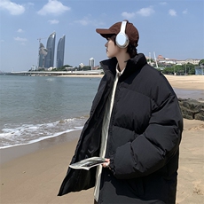 XZ213-MY20-P70控88港风大码冬季男款加厚保暖立领棉服面包服ins，男装棉衣，星座213