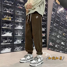 2025冬季新款欧棉绒加绒加厚保暖束脚棉裤A316-1-K1205P68控85，男装棉衣，星座906（原电商a316-1）
