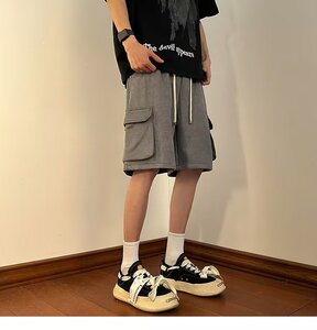 男春夏新款青少年时尚休闲裤D1021P33图片