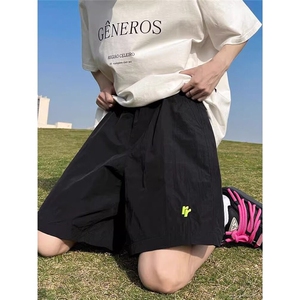 冰丝速干短裤男夏季穿搭薄款休闲宽松运动五分裤1001-1-D094-P28,穿蓬蓬裙搭配什么鞋子图片