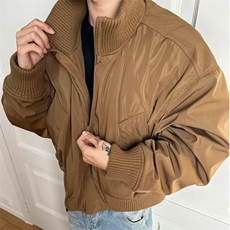 现货DRS098-批75美式外套男冬季廓形飞行夹克棉服，男装棉衣，星座603-2