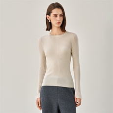 秋冬新款纯色针织圆领套头上衣时尚百搭,女装针织衫/毛衣,锦博羊绒,清河羊绒市场 秋冬新款纯色针织圆领套头上衣时尚百搭,女装针织衫/毛衣,锦博羊绒,清河羊绒市场