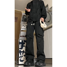 抖音潮流时尚机能户外休闲冲锋裤K720常规特批39，男装休闲裤，星座718-1