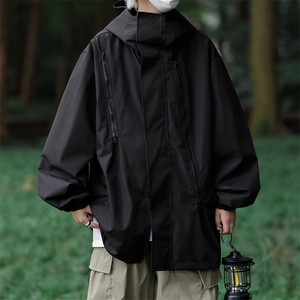 美式机能冲锋衣外套男2023新款防水防风户外夹克登山服 W7799-P58图片