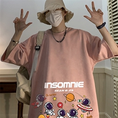 麂皮绒短袖t恤男大码半袖男JD82228-P25，男装T恤，电商A040