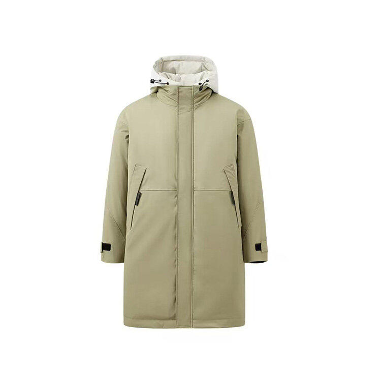 冬叠加态可拆卸连帽通勤索罗娜棉服中长款情侣款棉衣fy69-TP200，男装棉衣，电商A089-1