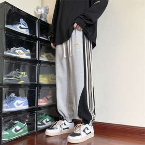 高品质潮流束脚运动卫裤宽松大码休闲裤A161-CK652-P55图片