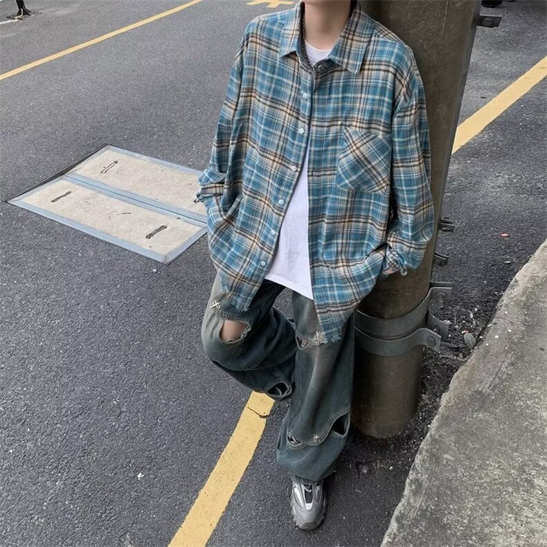 男秋季新款长袖衬衫外套HC143P36,男装衬衫,星座1116-2