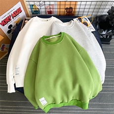 S6045-P35春季圆领卫衣男大码韩版宽松长袖外套男，男装卫衣，电商A040