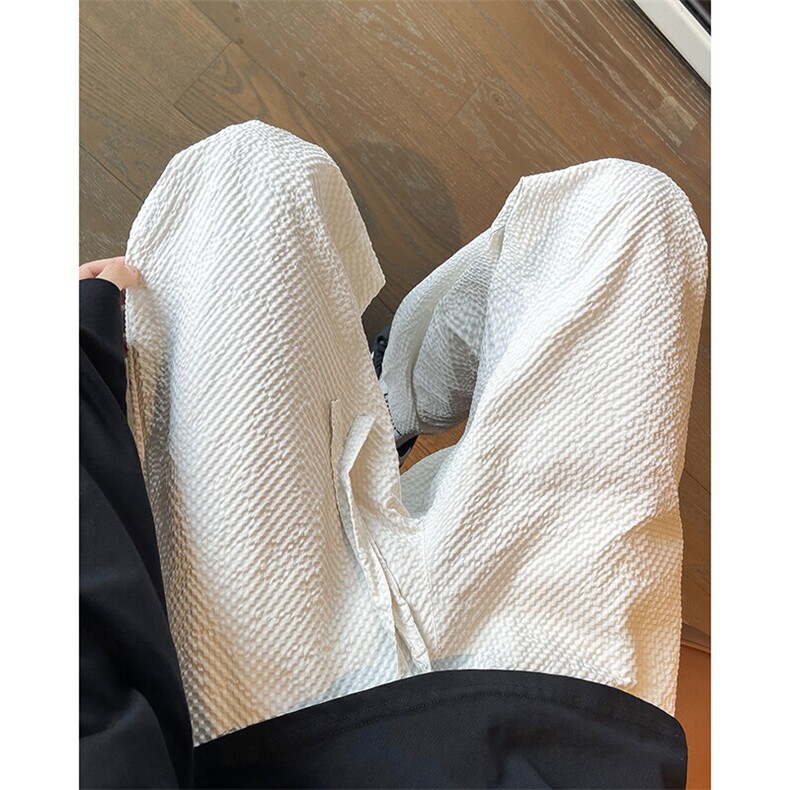 百搭休闲裤男宽松直筒休闲裤裤子百搭ins港风潮男裤K09544-P35,男装休闲裤,星座308B-2