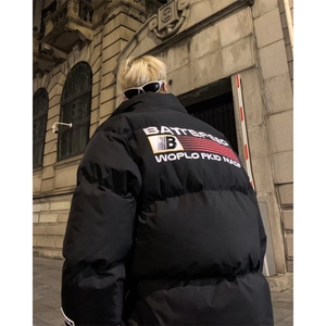 2024冬季韩版宽松bf复古棉服保暖短款立棉衣外套潮MF288-P88图片