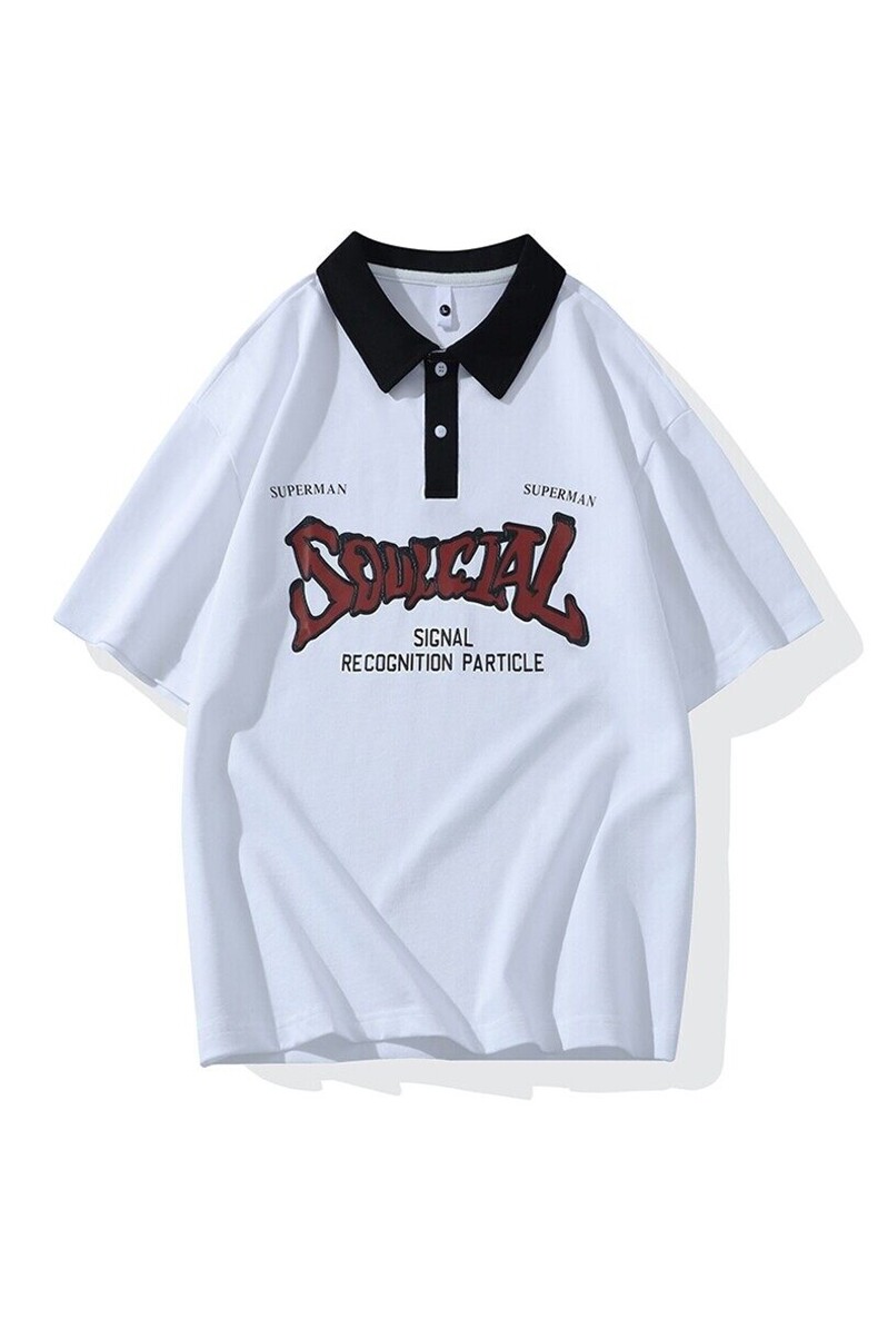 25066-特P40夏季休闲时尚T恤男短袖打底衫学生宽松翻领短袖POLO衫,男装T恤,电商D310B