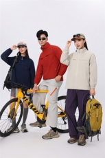 2025百搭时尚简约棉感男女同款冲锋衣，女装短外套，衫都服饰