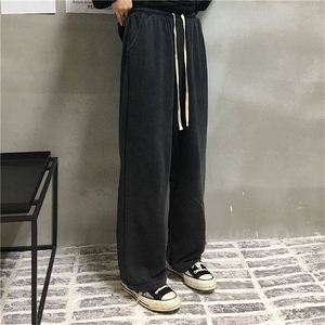 秋季原宿风休闲运动裤宽松直筒阔腿裤长裤男 HZ592-特P22不议价图片