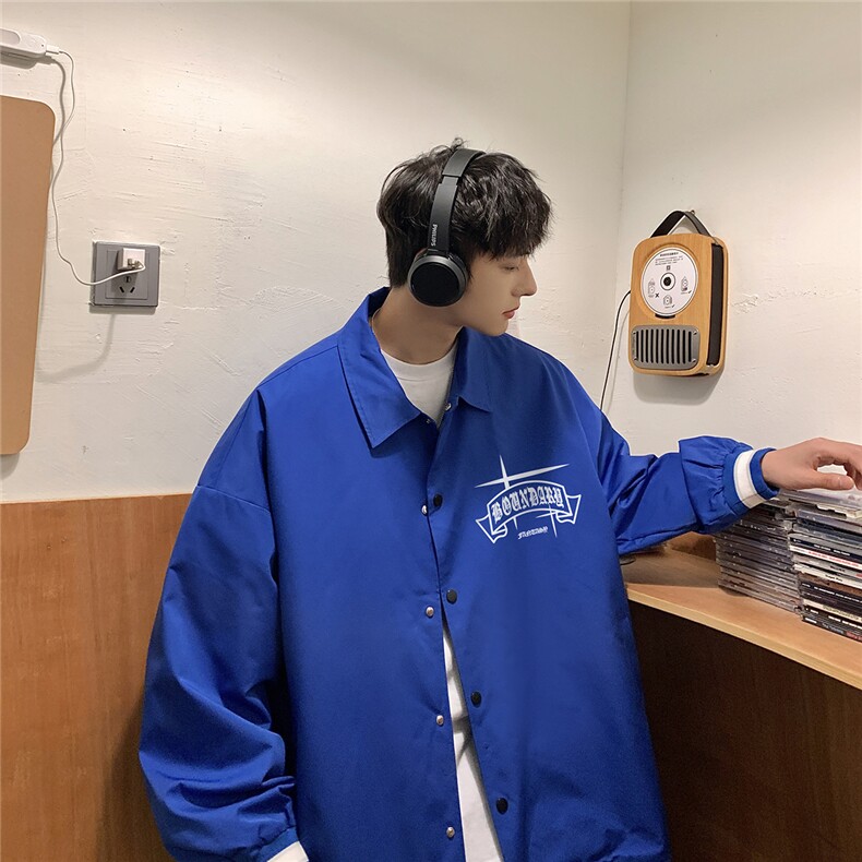港风23春季西海岸hiphop潮流设计翻领百搭夹克外套G723P65控88,男装夹克,电商A247