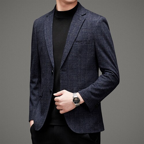 D1588男式2023春季新款便西男韩版西装外套商务休闲西服男装P190图片