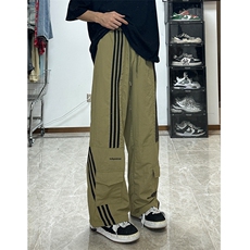 三防面料直筒宽松休闲裤男潮流痞帅阔腿裤XK401-P45限价59，男装休闲裤，电商A178