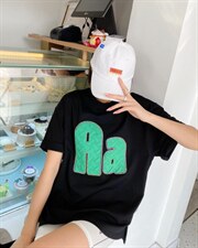 时尚潮流休闲大版T恤，女装T恤，泽妤