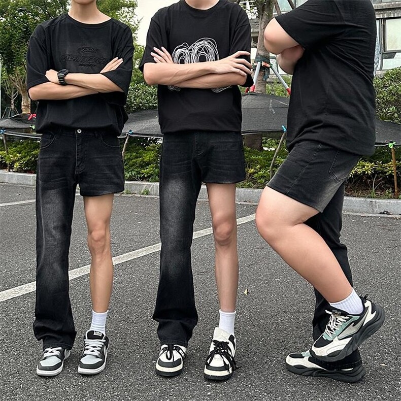 K16023-p35<网络图>微辣微弹牛仔裤裤长裤黄泥色,男装牛仔裤,星座103A-1