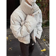 美式短款棉服男冬季新款加厚廓形面包棉服立领棉衣外套MY302，男装棉衣，星座1116A（原606A-3）