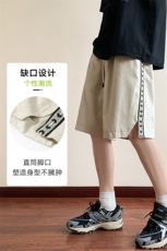 短裤男宽松潮流印花港风休闲百搭五分裤运动短裤DK0405-P40控60，男装牛仔裤，星座717