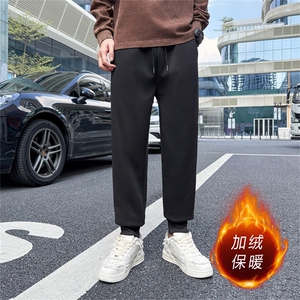 2025运动男款美式加绒加厚防寒保暖滑雪工装裤子秋冬图片