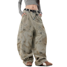 达蒙岛美式小众高街水洗baggy水洗做旧弯刀褶皱牛仔裤男女休闲裤,男装牛仔裤,星座813-3,四季星座 达蒙岛美式小众高街水洗baggy水洗做旧弯刀褶皱牛仔裤男女休闲裤,男装牛仔裤,星座813-3,四季星座