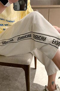 港风休闲大码男七分裤运动短裤原宿潮流五分裤男士中裤QF754P35图片