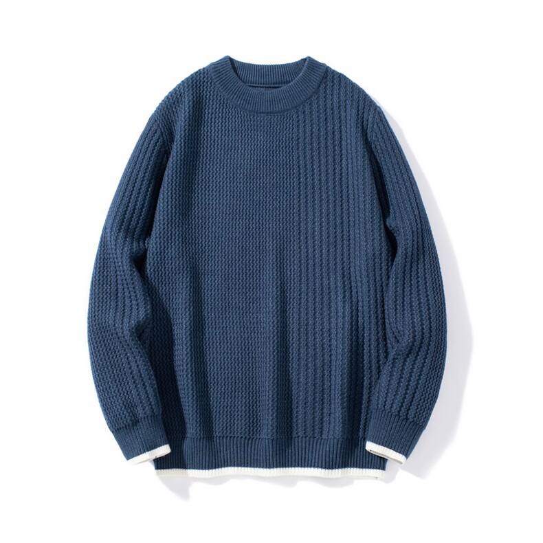 男秋冬季潮流宽松慵懒风麻花毛线衣服男打底针织衫MY9827P70,男装针织衫/毛衣,星座914