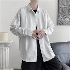 长袖衬衫春款男港风潮流C1888P32,男装衬衫,星座1116-2
