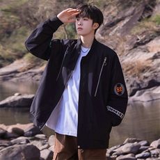 JK0025-P852025春季飞行员夹克美式重磅新款棒球服，男装夹克，星座109
