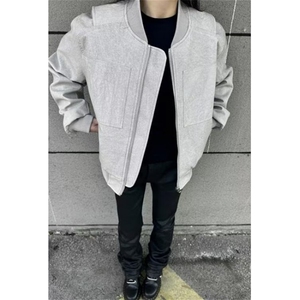 复古短款外套男女2025春秋季新款棒球服飞行员夹克JW32