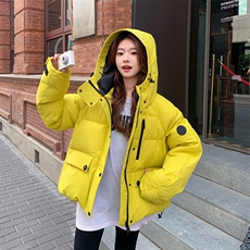 现货主推加厚防风冲锋羽绒外套2C236-T015-P265-K368，女装羽绒服，2C236