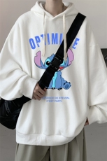 连帽卫衣男大码运动服帽衫外套WY2220-P35加绒款-P40，男装卫衣，电商A040