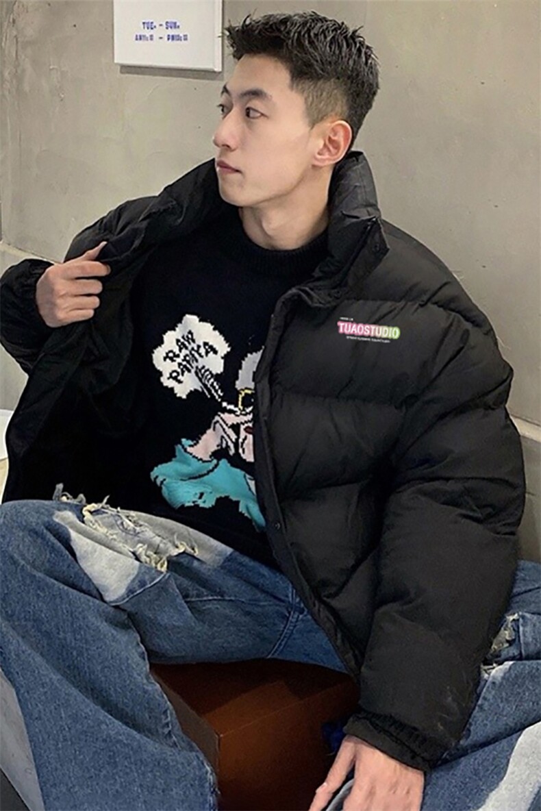 量大优可提供视频冬季棉衣立领HD019-1-MF4725-P55,男装棉衣,电商019-1