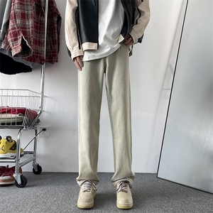 美式高街牛仔裤男 简约百搭休闲裤G1263/P41图片