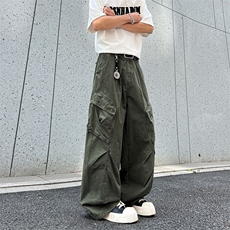 春夏季新款美式复古解构多口袋设计感工装裤男女XZ201-KZ017P58，男装工装外套，星座201