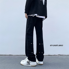 2026夏薄款季美式高街新款修身直筒休闲裤货号K2305P55，男装休闲裤，电商A063