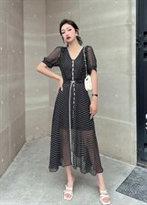 （现货）连衣裙，女装连衣裙，伊娜蕾尔