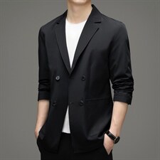 BEA6628808钱塘2020-2春秋新款百搭时尚休闲中青年男士西服P190，男装西服，钱塘207-2