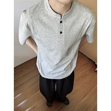 1506A/GW1630/P46高质量新款复古夏季短袖潮流休闲cleanfit上衣，男装T恤，星座1506A